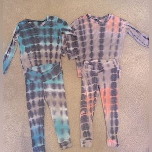 Custom Toddler Girl Tie Dye Outfits, Size 2/3T